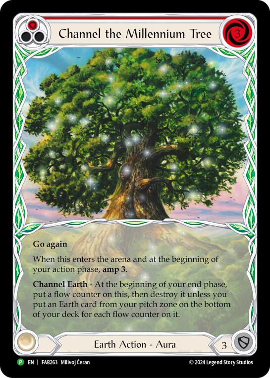 Channel the Millennium Tree [FAB263] (Promo)  Cold Foil | Gamers Paradise