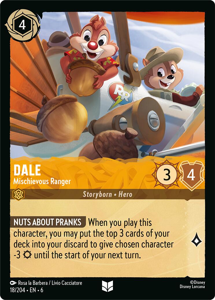 Dale - Mischievous Ranger (18/204) [Azurite Sea] | Gamers Paradise