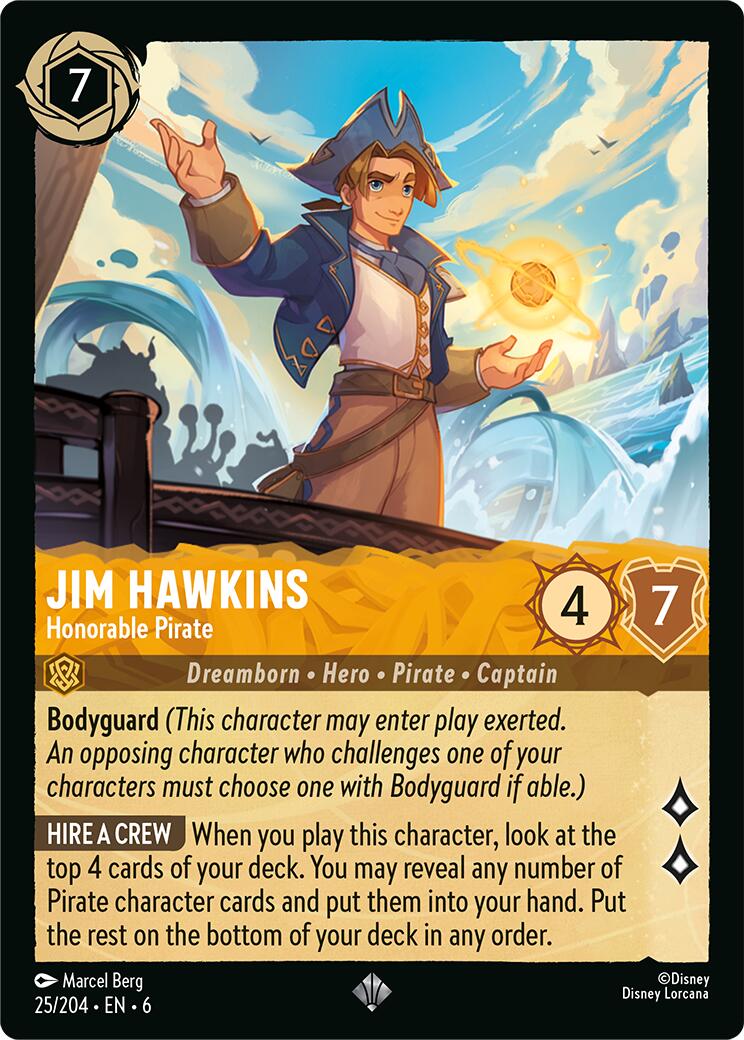 Jim Hawkins - Honorable Pirate (25/204) [Azurite Sea] | Gamers Paradise