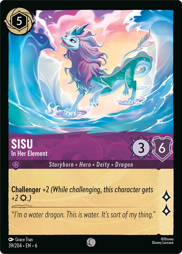 Sisu - In Her Element (39/204) [Azurite Sea] | Gamers Paradise