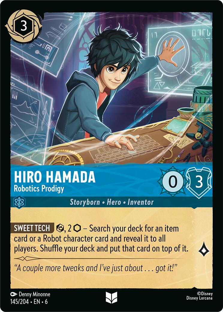 Hiro Hamada - Robotics Prodigy (145/204) [Azurite Sea] | Gamers Paradise