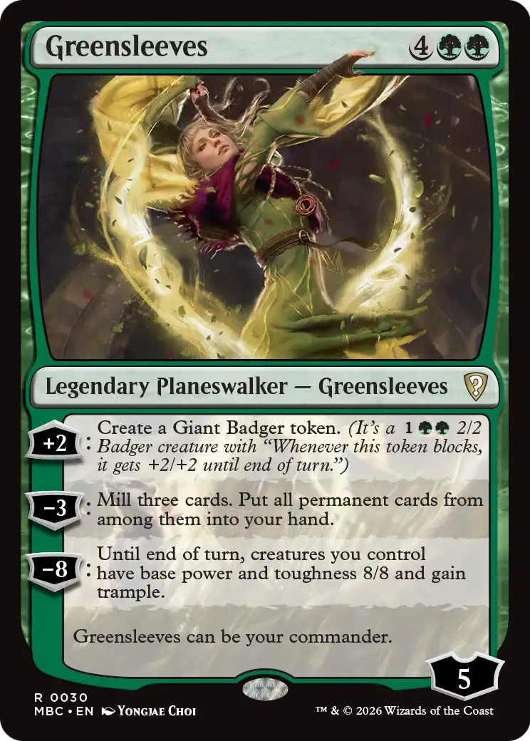 Greensleeves [Mystery Booster: Commander Edition] | Gamers Paradise