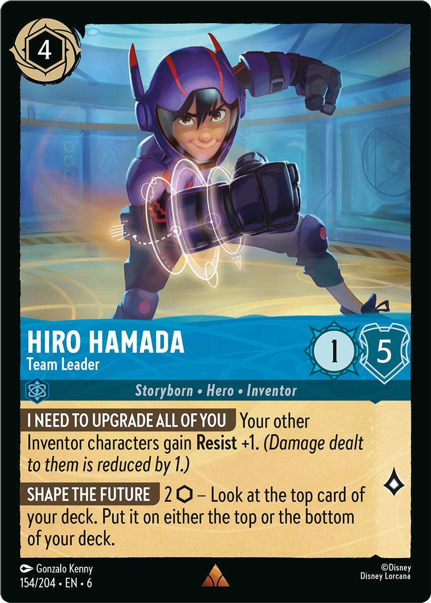 Hiro Hamada - Team Leader (154/204) [Azurite Sea] | Gamers Paradise