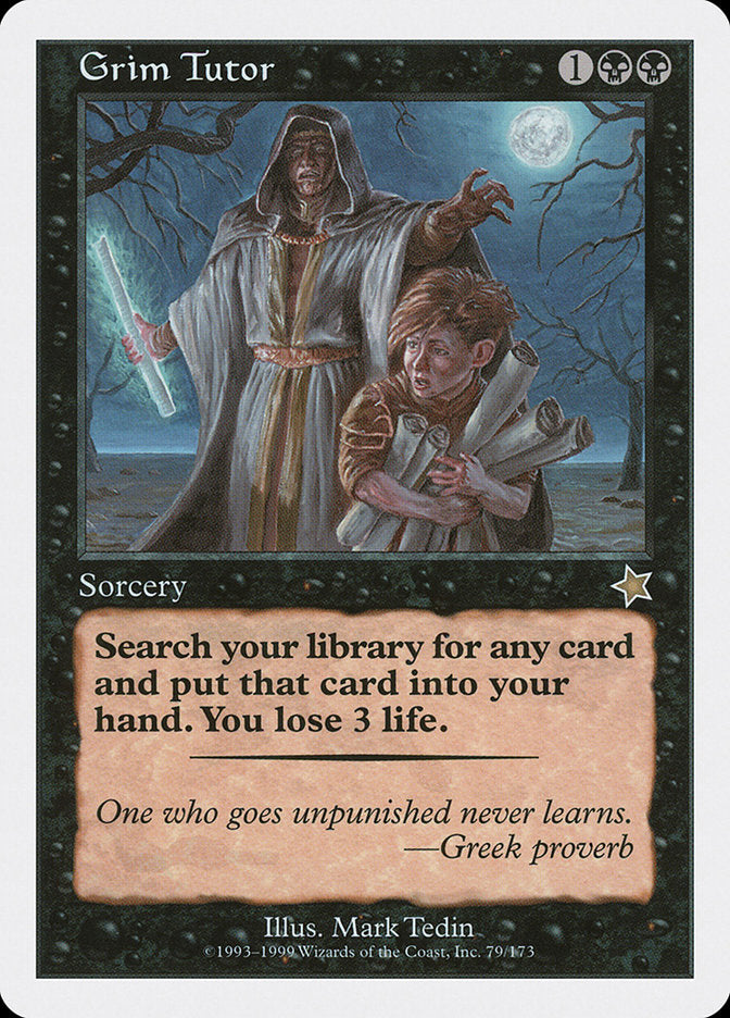 Grim Tutor [Starter 1999] | Gamers Paradise
