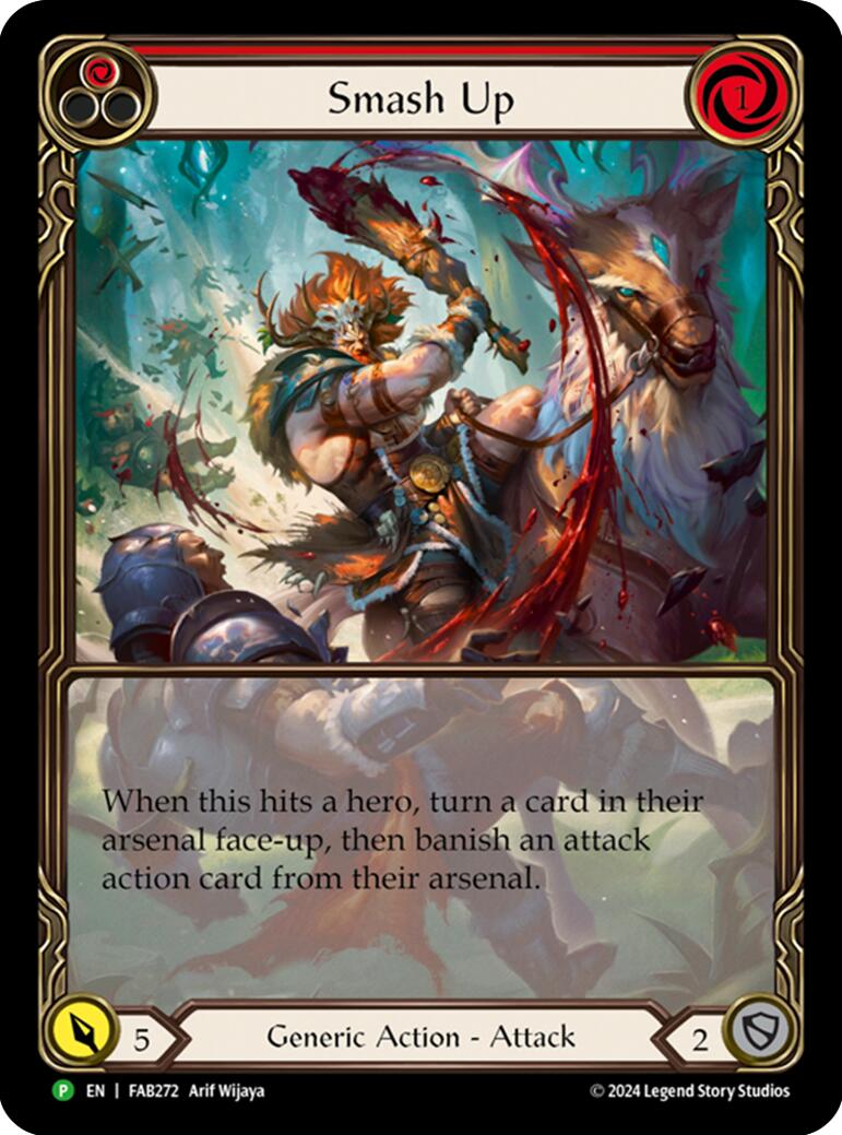 Smash Up (Extended Art) [FAB272] (Promo)  Rainbow Foil | Gamers Paradise