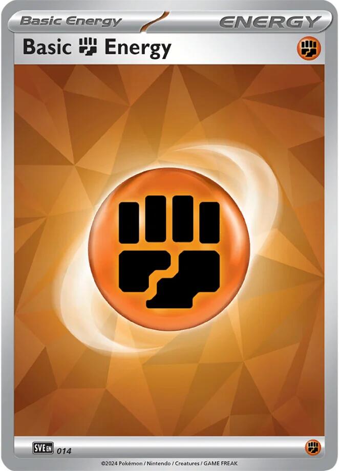 Basic Fighting Energy (014)(Holo) [Scarlet & Violet: Stellar Crown] | Gamers Paradise