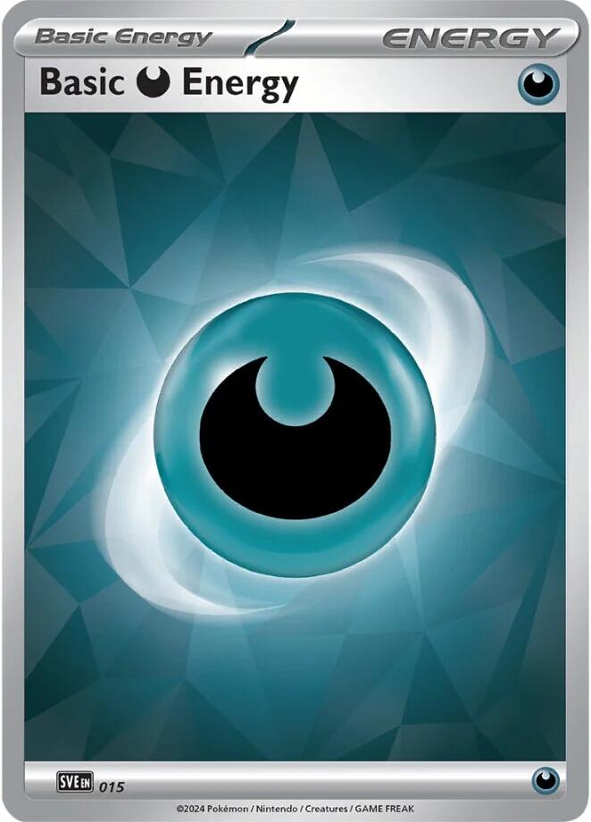Basic Darkness Energy (015)(Holo) [Scarlet & Violet: Stellar Crown] | Gamers Paradise