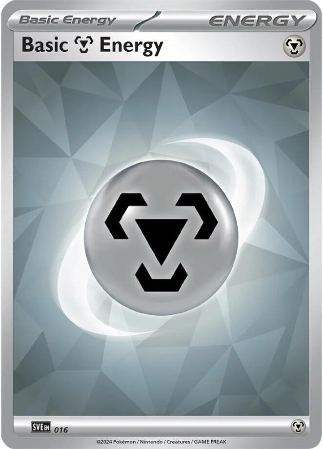 Basic Metal Energy (016)(Holo) [Scarlet & Violet: Stellar Crown] | Gamers Paradise