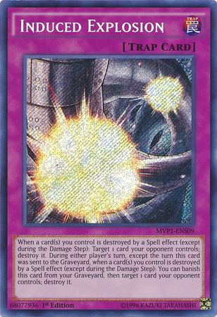 Induced Explosion [MVP1-ENS09] Secret Rare | Gamers Paradise