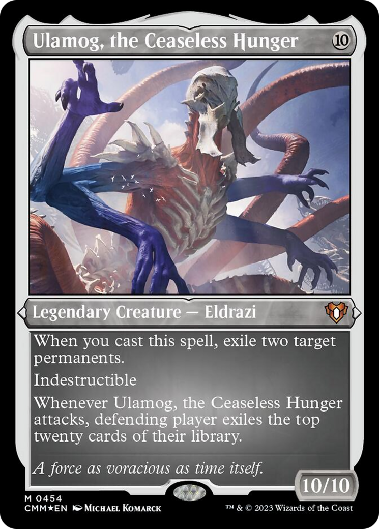 Ulamog, the Ceaseless Hunger (Foil Etched) [Commander Masters] | Gamers Paradise