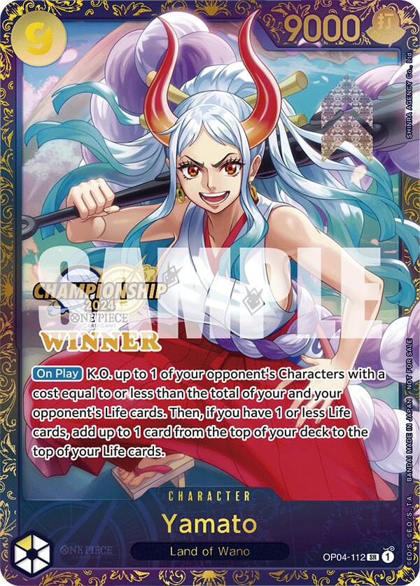 Yamato (Championship 2024 Finals Winner) [One Piece Promotion Cards] | Gamers Paradise