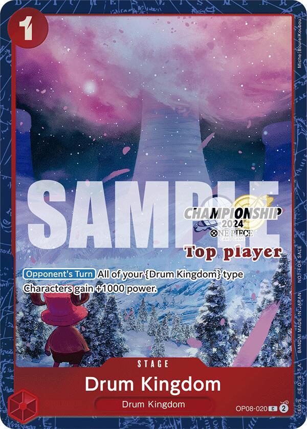 Drum Kingdom (Championship 2024 Top Player Pack) [One Piece Promotion Cards] | Gamers Paradise