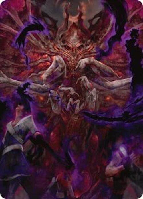 Damnation Art Card [Duskmourn: House of Horror Art Series] | Gamers Paradise