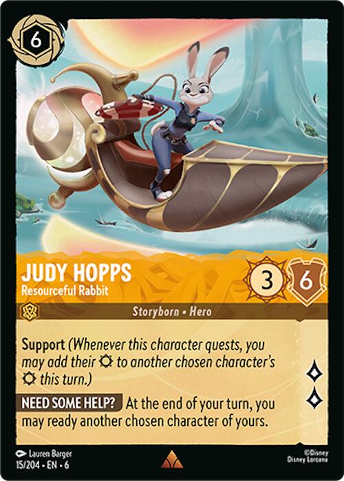 Judy Hopps - Resourceful Rabbit (15/204) [Azurite Sea] | Gamers Paradise