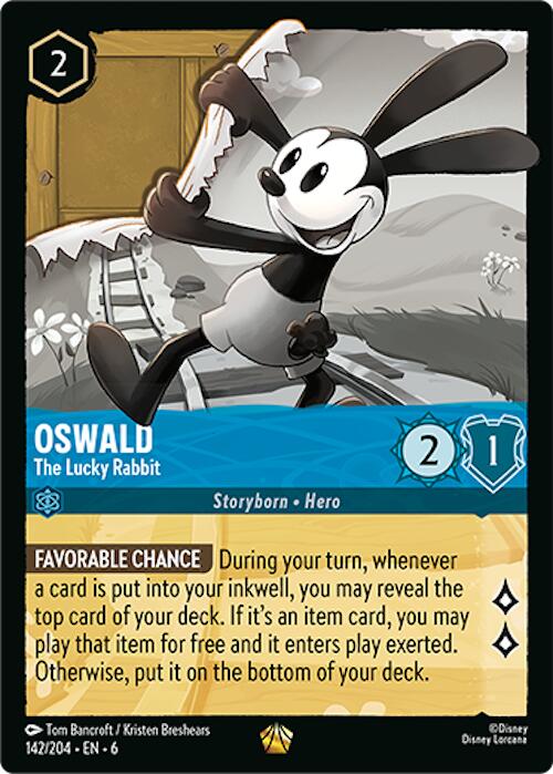 Oswald - The Lucky Rabbit (142/204) [Azurite Sea] | Gamers Paradise