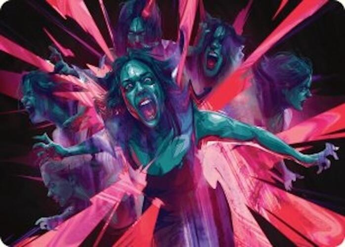 Waltz of Rage Art Card [Duskmourn: House of Horror Art Series] | Gamers Paradise