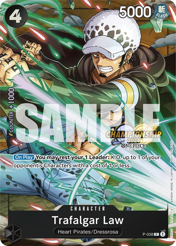 Trafalgar Law (P-038) (CS 2024 Event Pack) [One Piece Promotion Cards] | Gamers Paradise