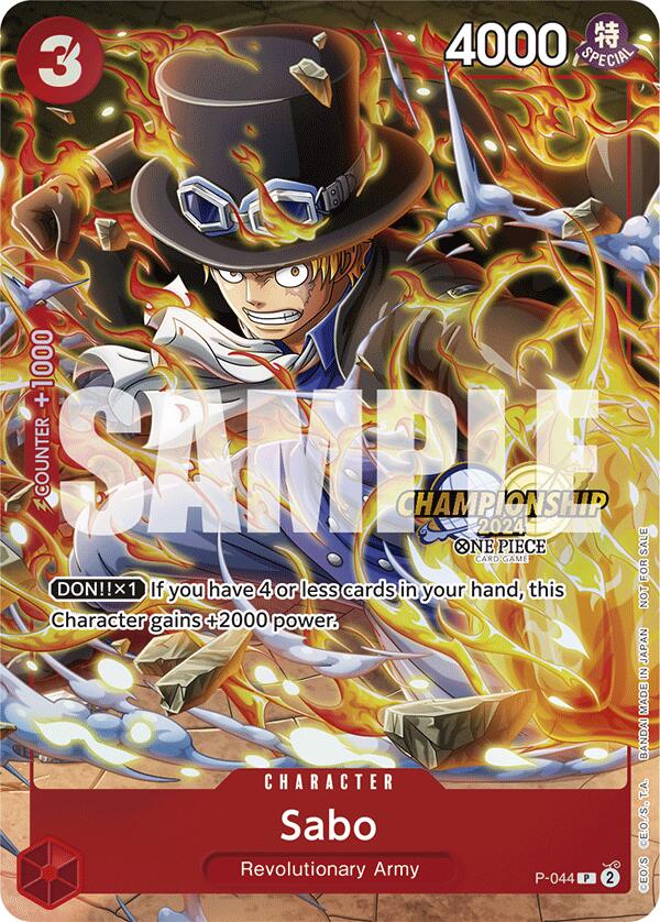 Sabo (CS 2024 Event Pack) [One Piece Promotion Cards] | Gamers Paradise