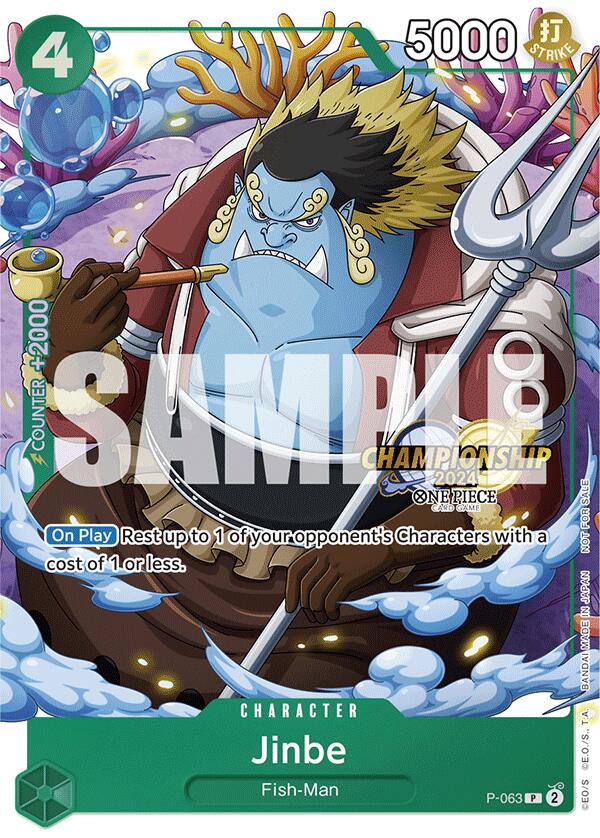 Jinbe (CS 2024 Event Pack) [One Piece Promotion Cards] | Gamers Paradise