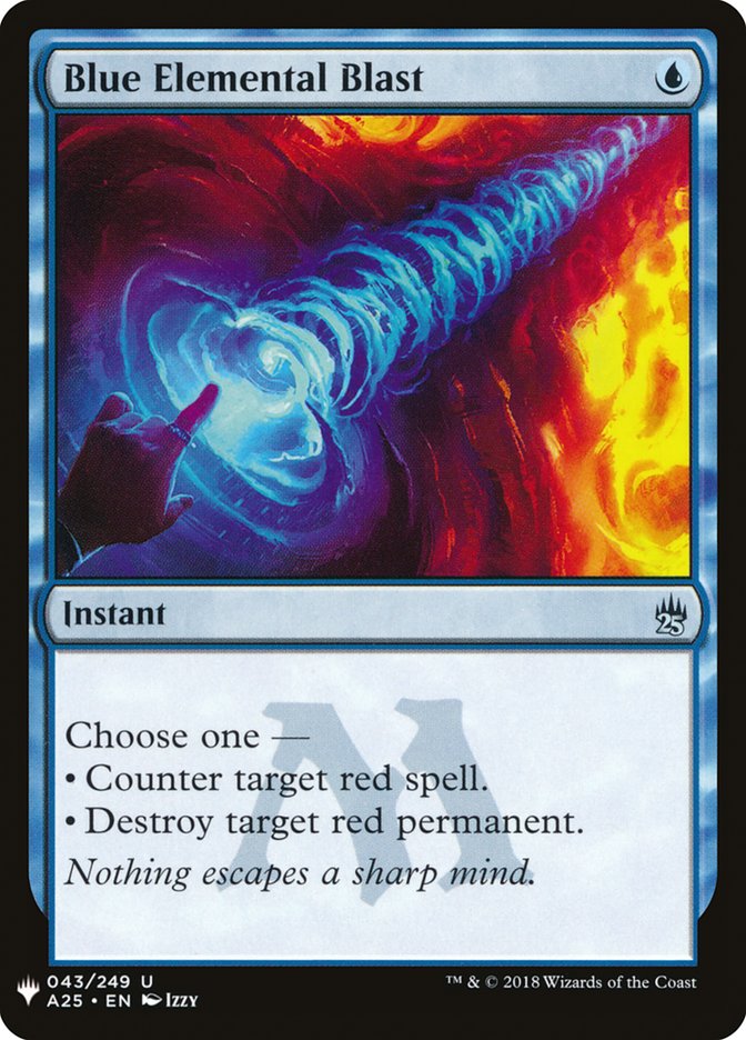 Blue Elemental Blast [Mystery Booster] | Gamers Paradise