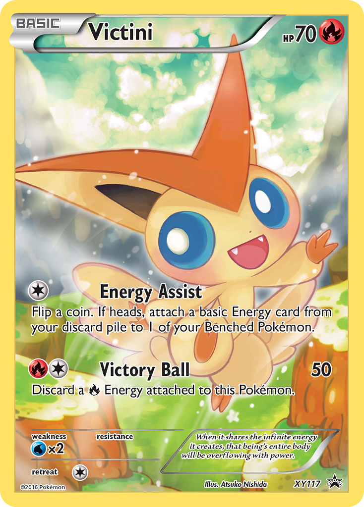 Victini (XY117) [XY: Black Star Promos] | Gamers Paradise