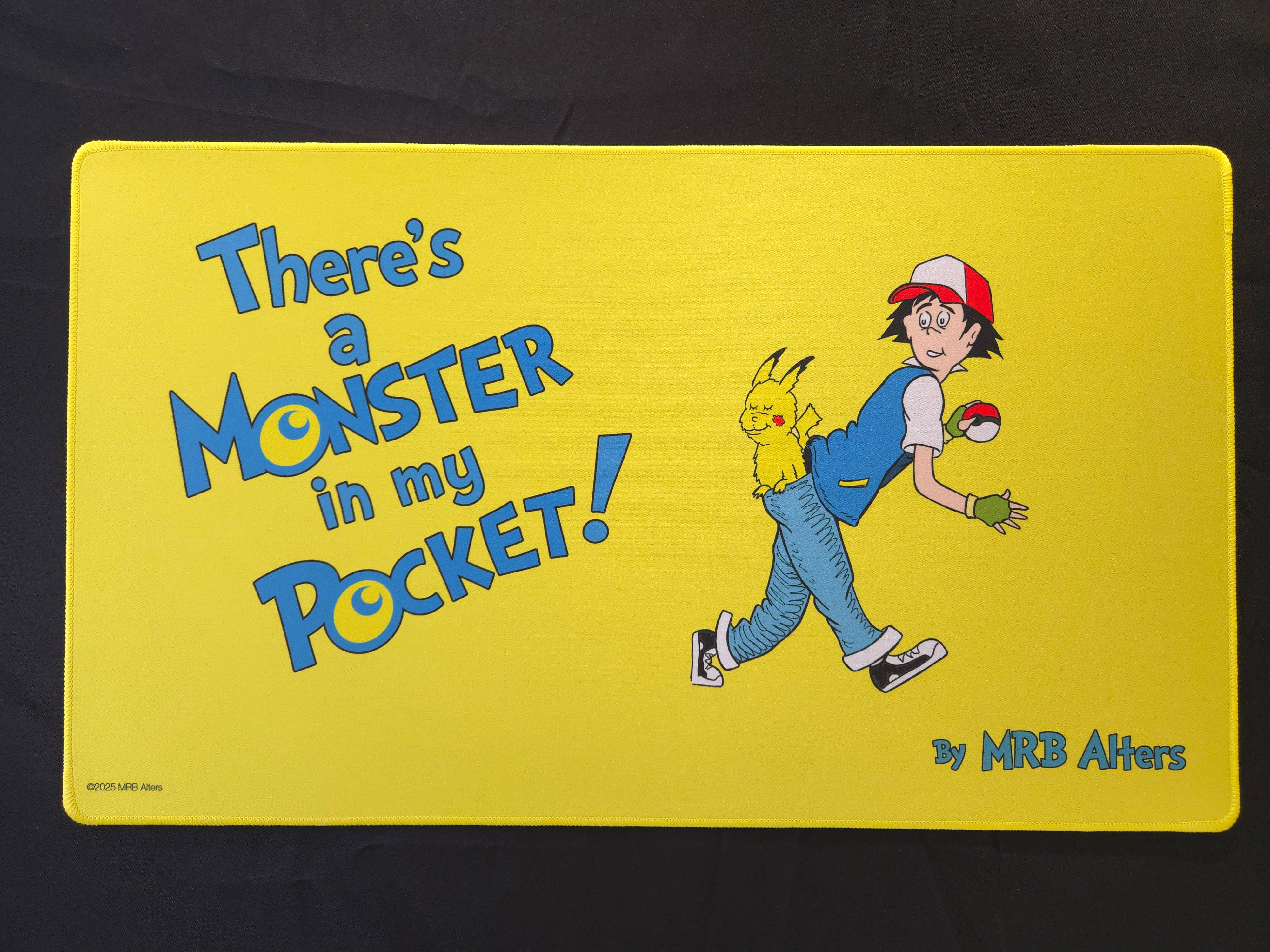 "There's a Monster in my Pocket!" Whimsical Playmat | Gamers Paradise