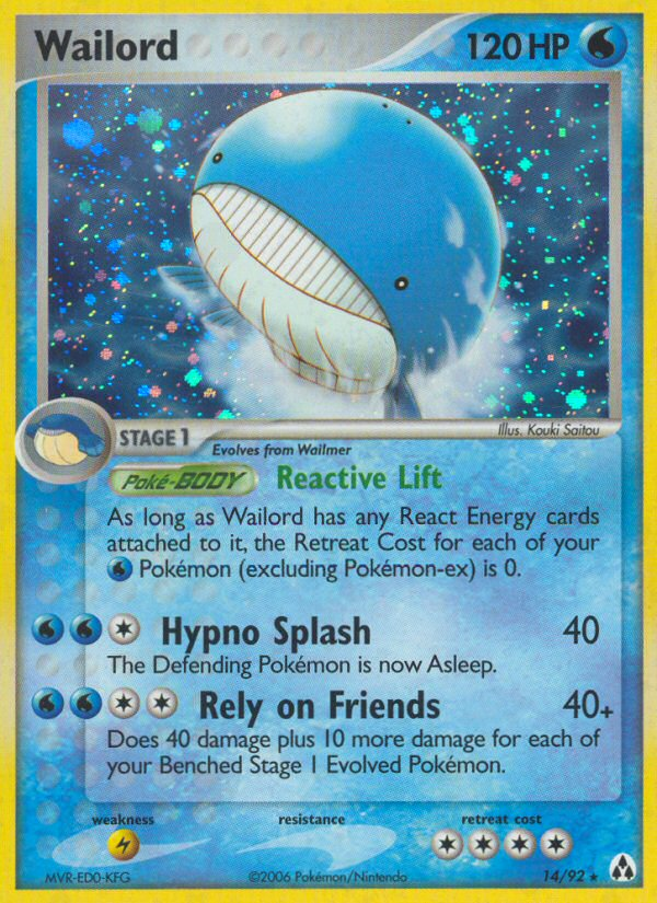 Wailord (14/92) [EX: Legend Maker] | Gamers Paradise