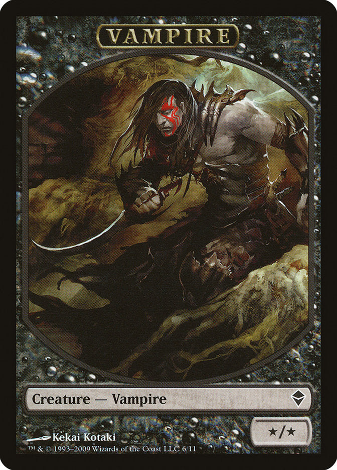 Vampire Token [Zendikar Tokens] | Gamers Paradise