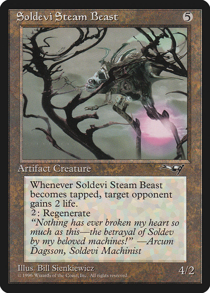 Soldevi Steam Beast (Purple Light Background) [Alliances] | Gamers Paradise
