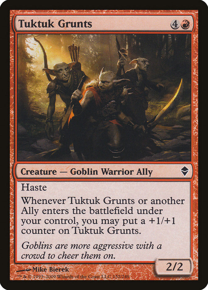 Tuktuk Grunts [Zendikar] | Gamers Paradise