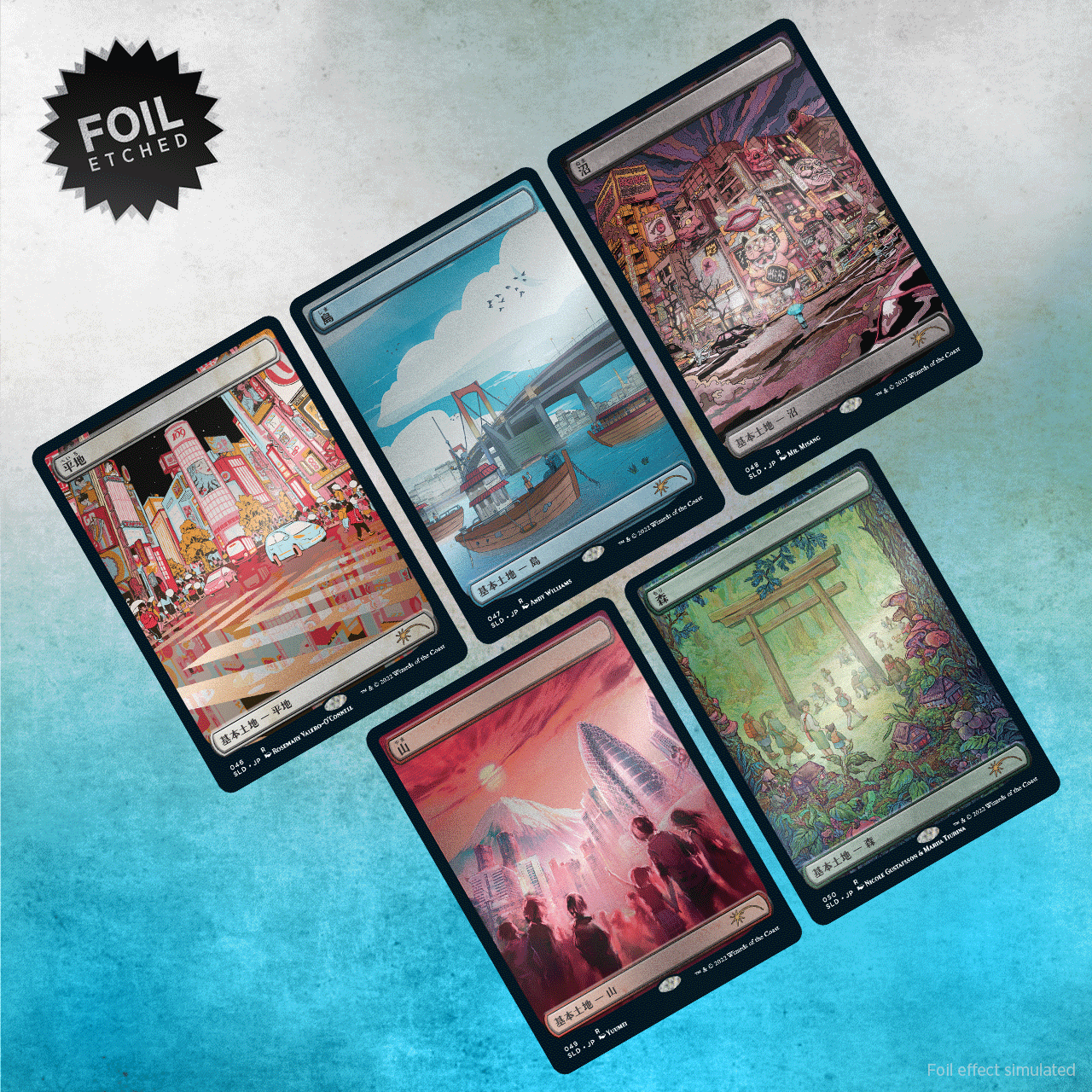 Secret Lair: Drop Series - The Tokyo Lands (Foil Etched Edition) | Gamers Paradise