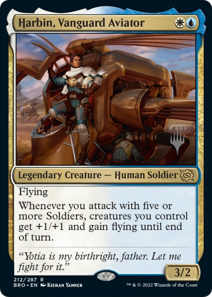 Harbin, Vanguard Aviator (Promo Pack) [The Brothers' War Promos] | Gamers Paradise