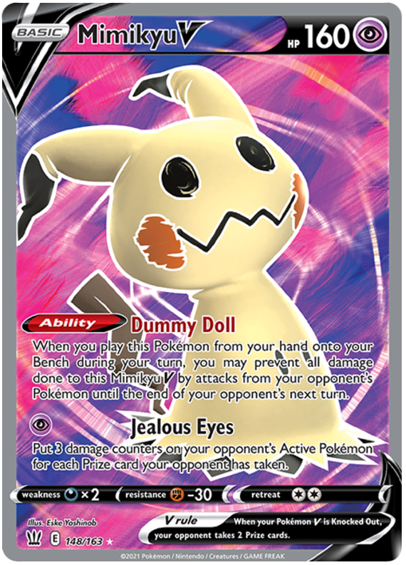 Mimikyu V (148/163) [Sword & Shield: Battle Styles] | Gamers Paradise