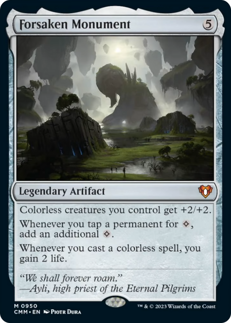 Forsaken Monument [Commander Masters] | Gamers Paradise