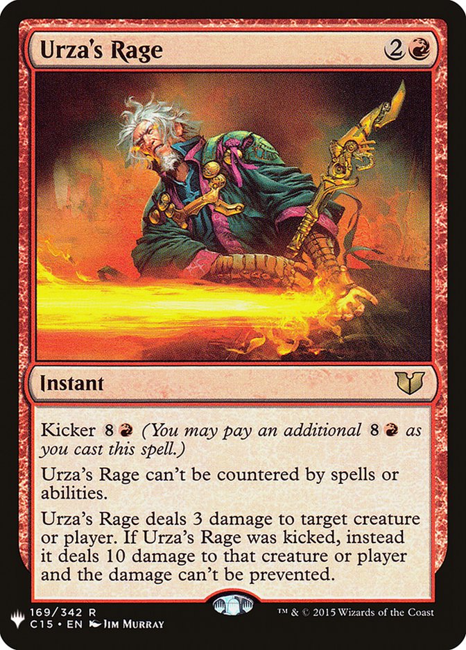 Urza's Rage [The List] | Gamers Paradise