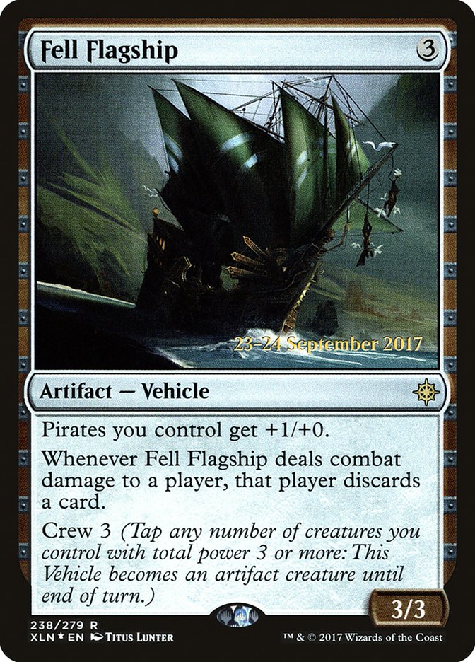 Fell Flagship [Ixalan Prerelease Promos] | Gamers Paradise