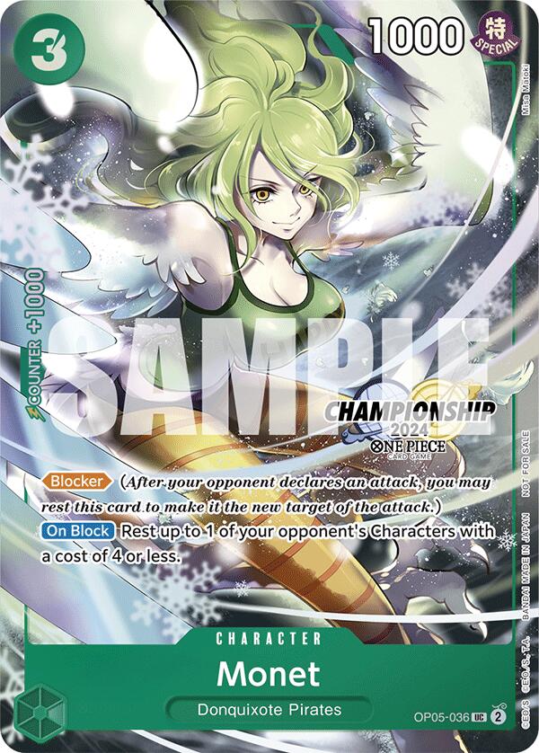 Monet (CS 2024 Event Pack Finalist) [One Piece Promotion Cards] | Gamers Paradise