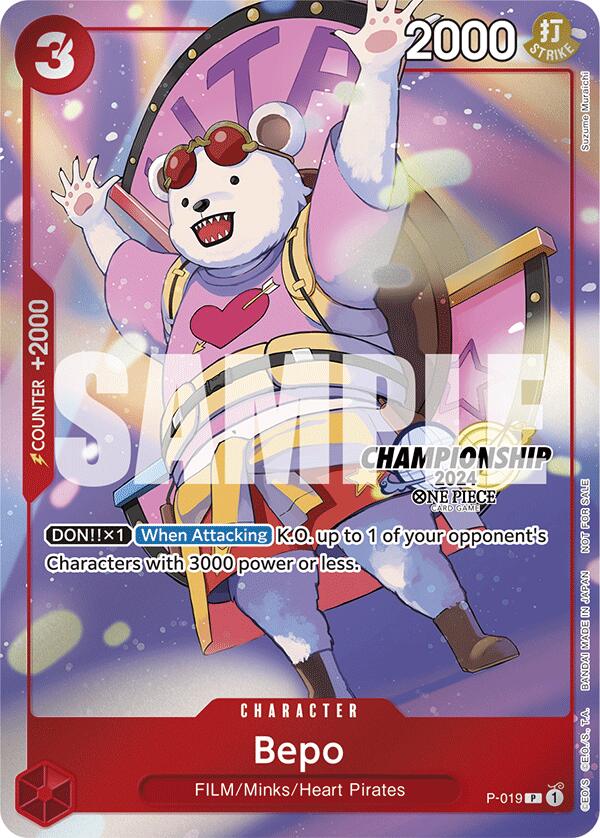 Bepo (CS 2024 Celebration Pack) [One Piece Promotion Cards] | Gamers Paradise