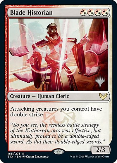 Blade Historian (Promo Pack) [Strixhaven: School of Mages Promos] | Gamers Paradise