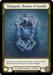 Stalagmite, Bastion of Isenloft (Golden) [FAB078] (Promo)  Cold Foil | Gamers Paradise