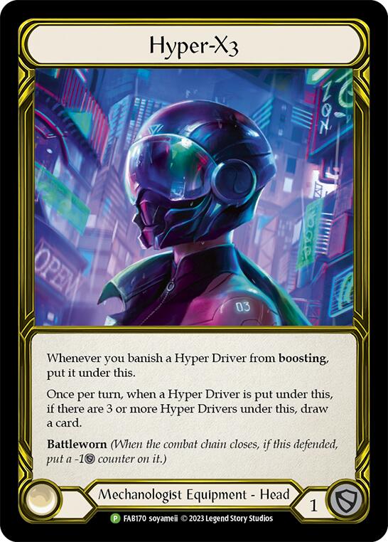 Hyper-X3 [FAB170] (Promo)  Cold Foil | Gamers Paradise