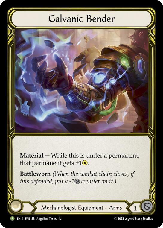 Galvanic Bender [FAB188] (Promo)  Cold Foil | Gamers Paradise