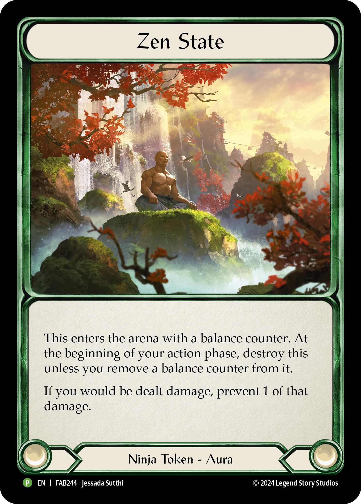 Zen State [FAB244] (Promo)  Rainbow Foil | Gamers Paradise