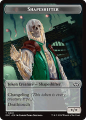 Shapeshifter // Insect (0022) Double-Sided Token [Duskmourn: House of Horror Commander Tokens] | Gamers Paradise
