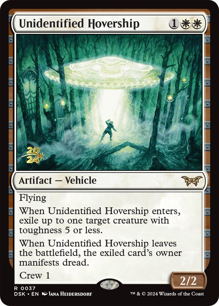 Unidentified Hovership [Duskmourn: House of Horror Prerelease Promos] | Gamers Paradise