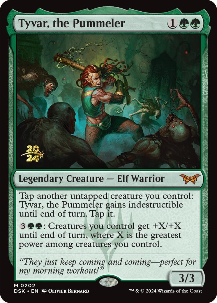 Tyvar, the Pummeler [Duskmourn: House of Horror Prerelease Promos] | Gamers Paradise