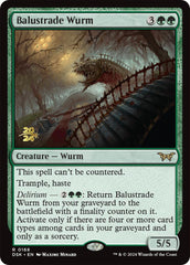 Balustrade Wurm [Duskmourn: House of Horror Prerelease Promos] | Gamers Paradise