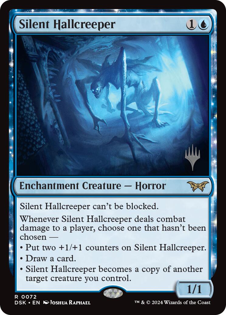 Silent Hallcreeper [Duskmourn: House of Horror Promos] | Gamers Paradise