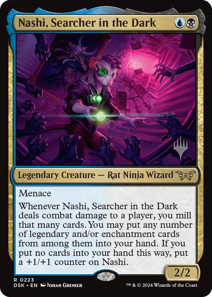 Nashi, Searcher in the Dark [Duskmourn: House of Horror Promos] | Gamers Paradise