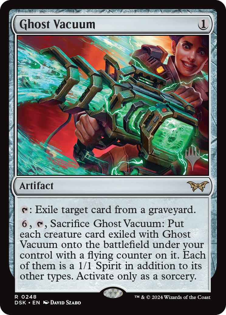 Ghost Vacuum (Promo Pack) [Duskmourn: House of Horror Promos] | Gamers Paradise